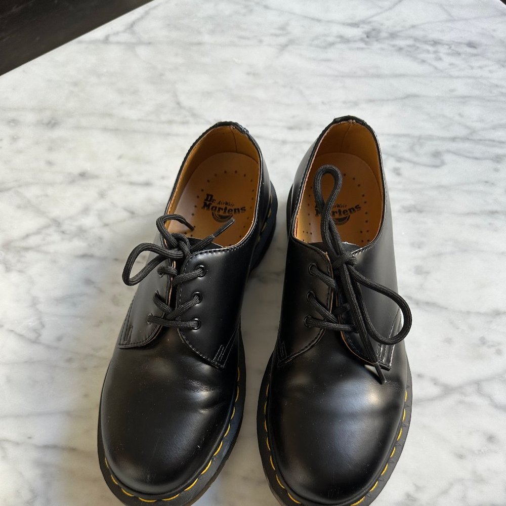 Dr. Martens 1461 Oxford W Size 8 Black Leather